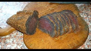 сыровяленое мясо в домашних условиях  dry cured meat at home [upl. by Ingeberg]