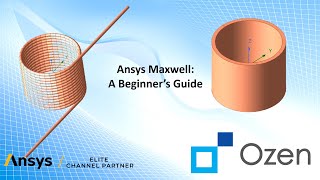 Ansys Maxwell Coil Models pt 1  Geometry [upl. by Kattie]