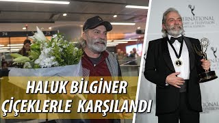 Emmy Ödüllü Haluk Bilginer İstanbul’a Geldi [upl. by Gyimah]