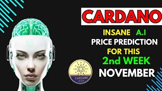 Insane CARDANO ADA Price Prediction for THIS WEEK by AI [upl. by Madoc621]