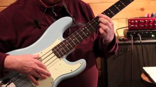 Real Bass Lessons 10  Jazz  Guide Tones  10ths and 7ths [upl. by Dlnaod]