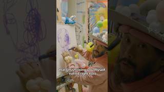 Two handed drawing style davidchoe twohands paintingtutorial [upl. by Sokairyk]