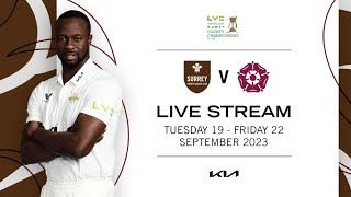 LIVE  Surrey v Northamptonshire – LV County Championship – Day 1 [upl. by Narok416]