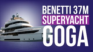 Benetti 37M SuperYacht Goga the Goldilocks of SuperYachts [upl. by Maurits]