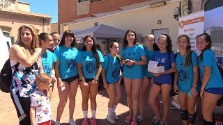 VOLEY FEMENINO CADETEINFANTIL LA UNION  CAMPEONAS NECESITAN BUEN PATROCINADOR [upl. by Anhej516]