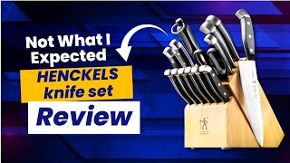 HENCKELS Premium Quality 15 Piece Knife Set Review  The Art of Effortless Cutting  Unbiased Review [upl. by Barron]