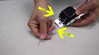 How to dim Hykolity Lights using a 010V dimmer [upl. by Adelind]