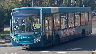 ADL Enviro200 Arriva Kent Thameside 4049 GN09AXA Route 480 Gravesend Station [upl. by Niletac]