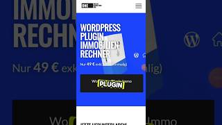 Immobilien Rechner Wordpress Plugin 🔥 neu x onlinemarketingone  mehr Traffic 📈 mehr Leads 🤝 [upl. by Matusow]