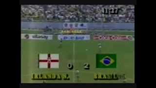 Josimar Gol na copa de 1986 Brasil 3x0 Irlanda do Norte Narração Luciano do Valle [upl. by Mosnar]