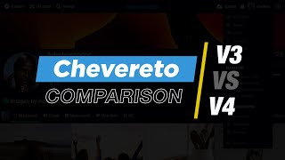 CHEVERETO COMPARISON ⚡️V4 vs ⚡️V3 Whats new [upl. by Timoteo]