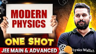 MODERN PHYSICS in 1 Shot  All Concepts Covered  JEE Main amp Advanced  Safar JEE [upl. by Allehc]