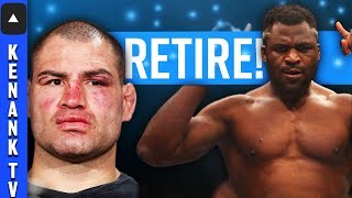 Why Francis Ngannou KOs amp RETIRES Cain Velasquez  UFC Fight Night Full Fight Breakdown Prediction [upl. by Naimed]