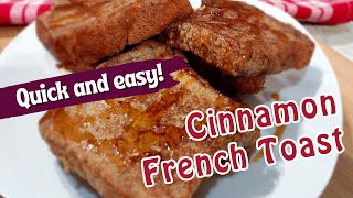 The Easiest Cinnamon French Toast Recipe [upl. by Arly831]