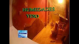 Como quitar humedades de pared terminación con yeso [upl. by Davy]