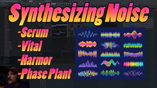 Synthesizing Noise in Serum Phase Plant Vital and Harmor [upl. by Thurlow]