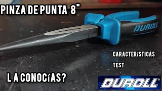 Pinza de punta DUROLL pliers tools [upl. by Eliathas]