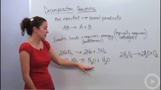 Decomposition Reaction [upl. by Andreana]