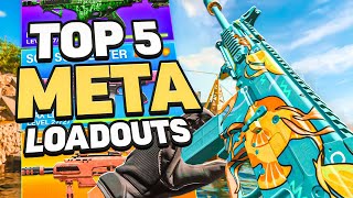 TOP 5 META LOADOUTS for WARZONE SEASON 3 RELOADED [upl. by Survance]