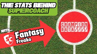 The stats behind SuperCoach with Champion Datas Fantasy Freako  SuperCoach AFL [upl. by Tnahs]