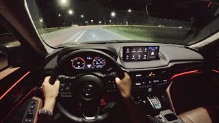 2022 Acura MDX Advance Package SHAWD  POV Night Drive amp Final Thoughts [upl. by Relluf]