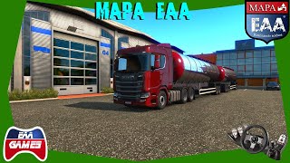 ATUALIZAÇÃO DO PACK DE REBOQUES DO MAPA EAA  ETS2 [upl. by Hnad644]