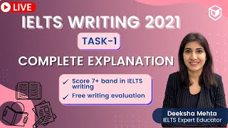 IELTS WRITING TASK 1 ACADEMIC Complete Explanation and Free evaluation  2021 [upl. by Aimet]