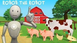 Robob The Robot at The Balloon Farm [upl. by Ainafetse]