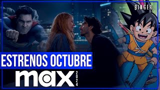 Estrenos MAX OCTUBRE 2024  Series y Películas HBO [upl. by Bellaude482]