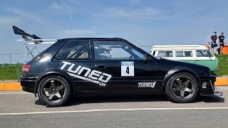 Javelin Sprint Blyton Park Mazda 323 GTX [upl. by Dasie142]