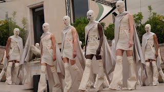 Rick Owens Menswear  SpringSummer 2025  Paris Fashion Week [upl. by Kirstyn]