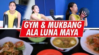 GYM DAN MUKBANG ALA LUNA MAYA HEBOH IWET NGERASA DIPRANK [upl. by Notslah]