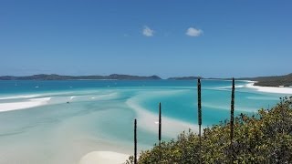 Whitehaven Beach  Whitsunday Island BEST BEACH IN THE WORLD [upl. by Ecinad608]