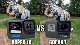 GoPro Hero 10 vs GoPro Hero 7  Action Camera Comparison  Should you Upgrade [upl. by Mccully]