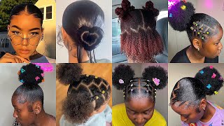 💦💞New 𝑮𝒐𝒓𝒈𝒆𝒐𝒖𝒔 𝑯𝒐𝒍𝒊𝒅𝒂𝒚 natural hairstyles  slayed edges 4C4B Natural Hairstyles [upl. by Ailehs]