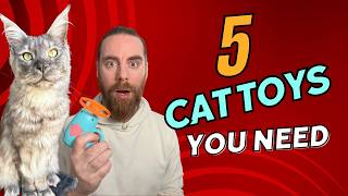 TOP 5 Best Cat Toys Our Cats Tested Them All [upl. by Danforth]