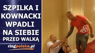 █▬█ █ ▀█▀ SZPILKA I KOWNACKI WPADLI NA SIEBIE PRZED WAŻENIEM [upl. by Nilok328]