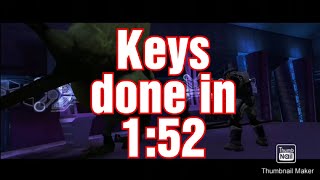 Halo CE Keyes Easy Coop 152 speedrun [upl. by Rosena]