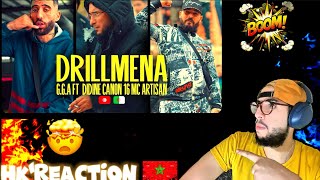 GGA feat Didine Canon 16  Mc Artisan  Drillmena clip officiel 🇩🇿🇹🇳🔥HKReaction🇲🇦 [upl. by Madeline]