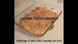 19  Lasagne à la bolognaise [upl. by Ruvolo934]