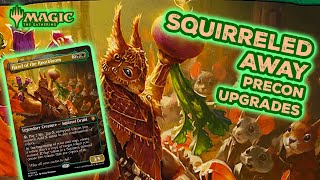 SQUIRRELED AWAY  Bloomburrow Precon Upgrades [upl. by Herwin233]