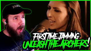 Epic Power Metal UNLEASH THE ARCHERS  Awakening Full Band Playthrough  Reaction  First Listen [upl. by Blatt838]