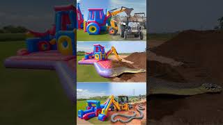 jcb excavetor tracktor trending shots snake tiktokvideo Khooniplace MrMaaz0707 train [upl. by Vance881]