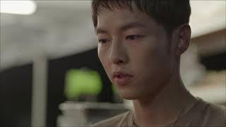 Captain Yoo confesses his love to Kang  Descendants of the Sun Ep14 [upl. by Hcaz]