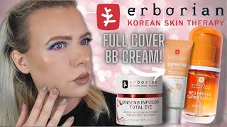 ERBORIAN Review SUPER BB CREAM RED PEPPER SUPER SERUM GINSENG INFUSION TOTAL EYE  Clare Walch [upl. by Nicodemus610]