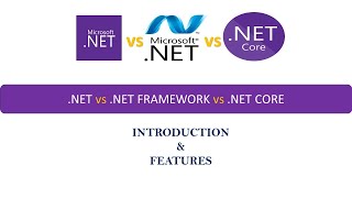 net vs net core vs net framework  dot net  dot net core [upl. by Yenaj]