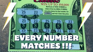 ‼️Every Number Matches‼️Manual Win All On Jumbo Bucks 💵 Jumbo Cash 💰 20X the Money 💲Georgia Lottery [upl. by Anais]