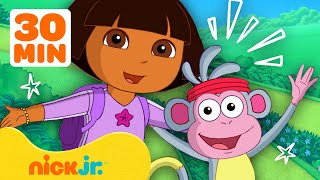 Dora l’esploratrice  Le più GRANDI avventure di Dora con Boots  30 minuti  Nick Jr Italia [upl. by Amoreta]