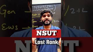 JAC DELHI NSUT College at 5 TO 10 Lakh JEE Main Rank NSUT 2024 CutOff NSIT Admission Process 2024 [upl. by Ranip426]