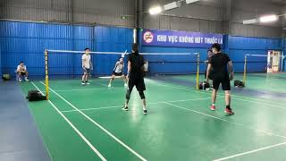 Opswat Badminton Tournament  Sơn Cao ft Shuty Dương 20 Win Lê ft Uyên Nguyễn  set 2 [upl. by Narol528]